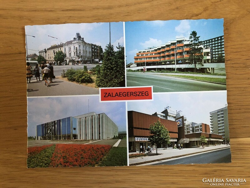 Zalaegerszeg postcard - post office