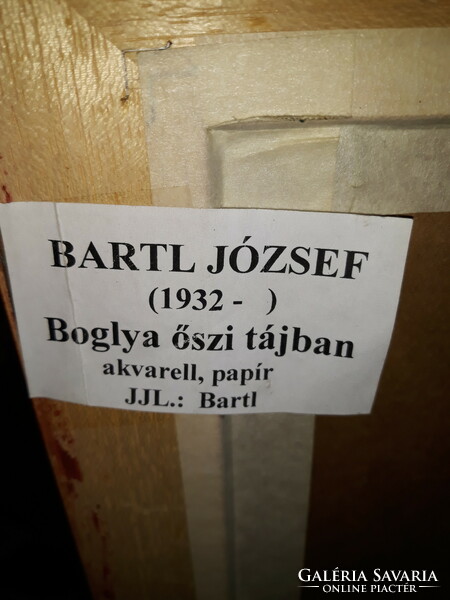 BARTL JÓZSEF(1932-2013):eredeti festménye