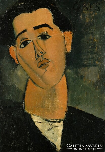 Modigliani - juan gris - blindfold canvas reprint