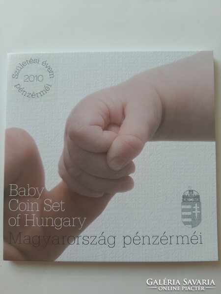Magyarország pénzérméi  2010 Baby dísztokban forgalmi sor