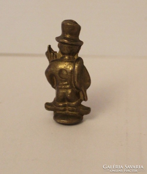 Solid copper miniature figure 1.