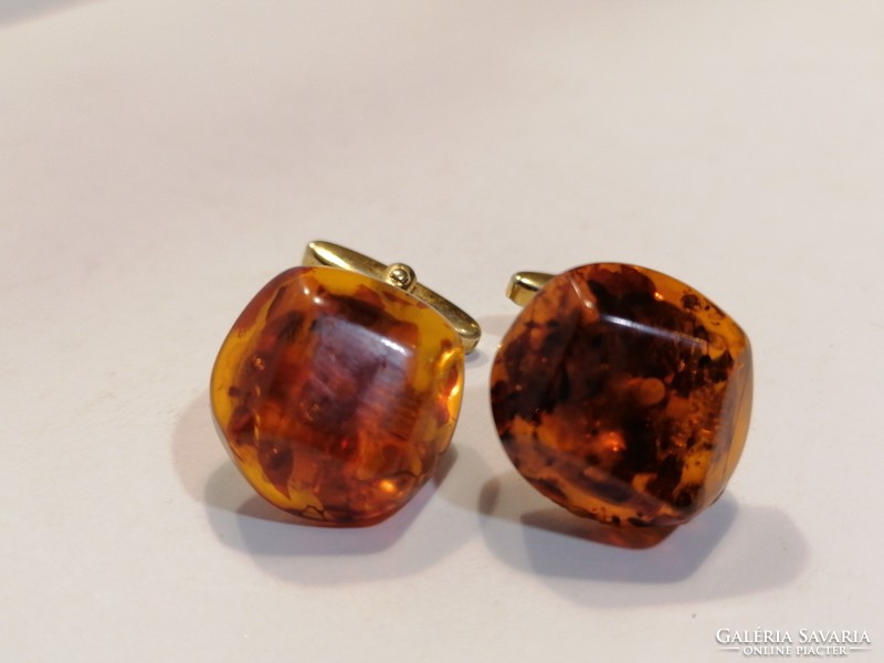 Amber Cufflinks (367)