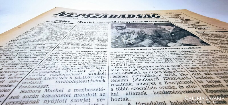 1974 September 8 / people's freedom / birthday!? Original, old newspaper :-) no.: 18319