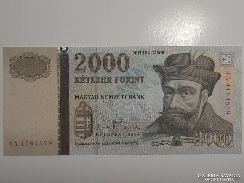 2000 HUF banknote 2008 unc ca series