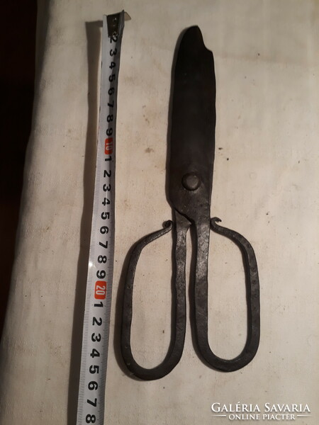 Large old (100-200 years old) wrought iron scissors