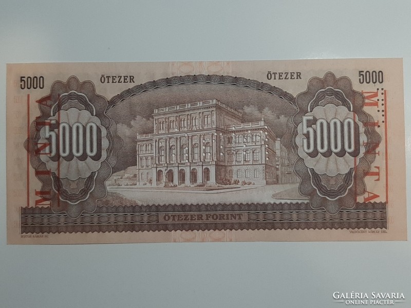 RITKA ! 5000 forint bankjegy " J " sorozat alacsony sorszám UNC 1993
