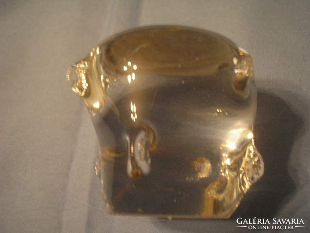 U 5 design, glass artistic paperweight rarity flawless 7 cm for sale in collection