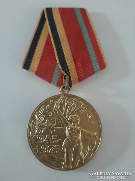 Szovjet , Orosz kitüntetés 1976 Az "30 éves győzelem  az 1941 - 1945 Nagy Honvéd Háborúban "