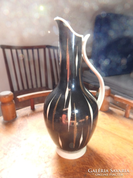 Licthe régi porcelán füles váza vagy karaffa