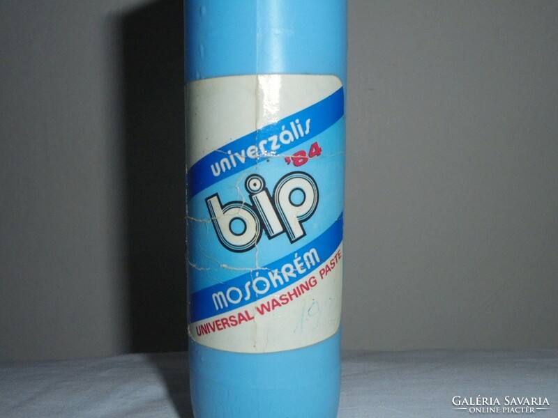Retro bip '84 universal washing cream - plastic bottle - manufacturer caola - from the 1980s