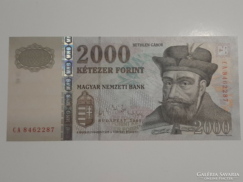 2000 forint bankjegy  2005 UNC  CA sorozat