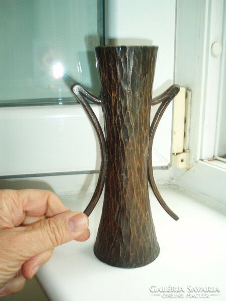 Vintage, heavy bronze vase