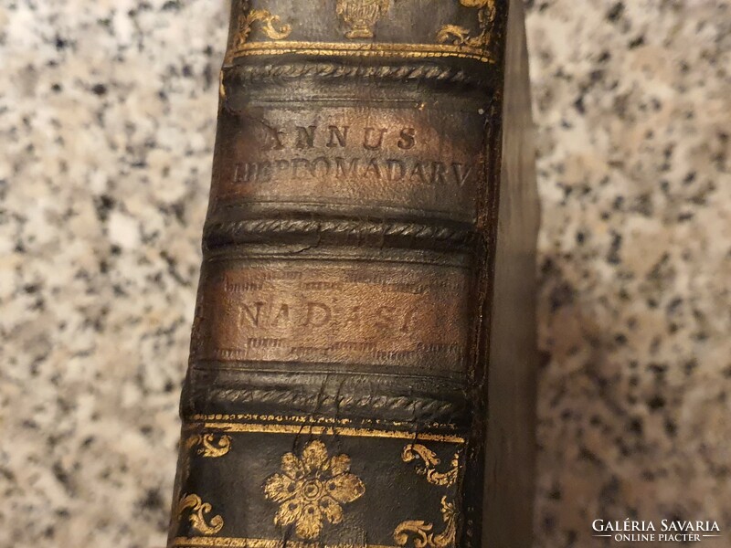 1663-as antik könyv, Nádasi János: Annus Hebdo Madarum (RMK kötet)