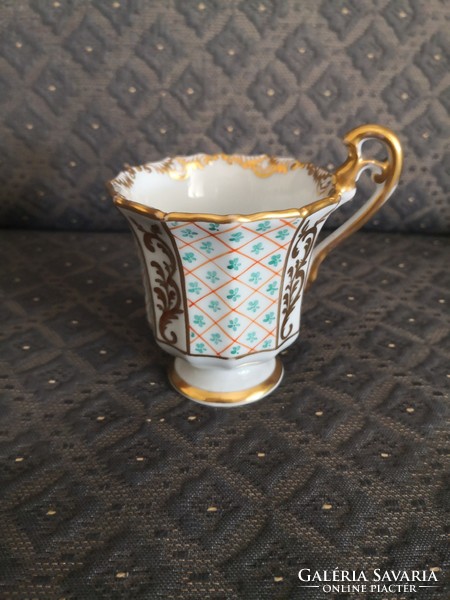 Antique Biedermeier cup with base
