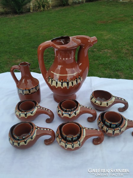Retro ceramic drinking set for sale!