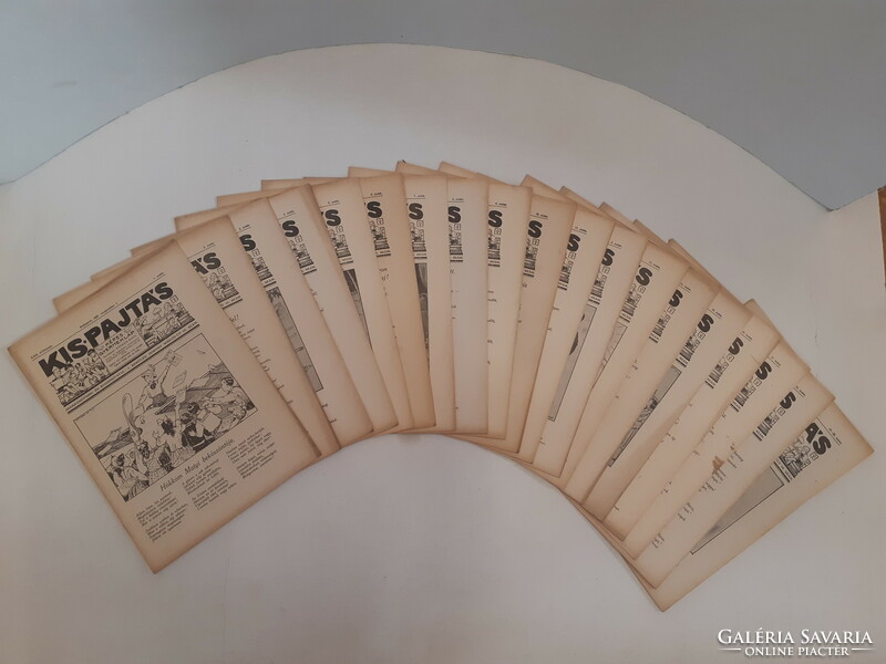 Kis pajtás képes gyermeklap újság 2 évfolyam 1926-1928-ig Horthy korszak