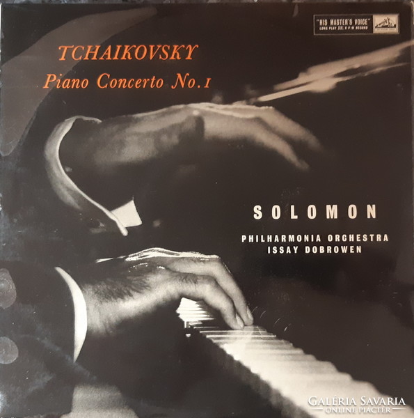 SOLOMON ZONGORA SZÓLÓJÁVAL TCHAIKOVSKY PIANO CONCERTO No.1.  LP BAKELIT LEMEZ VINYL