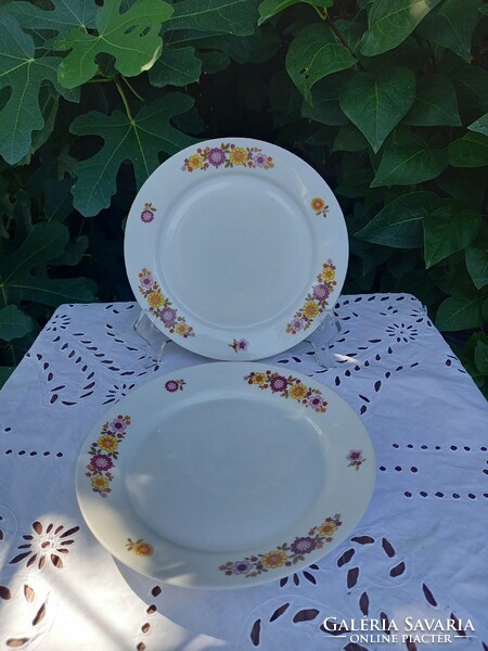 Alföldi porcelain_fire flower small plates in a pair