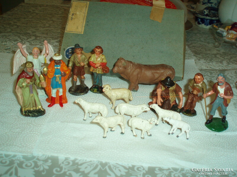 Antique Nativity figures