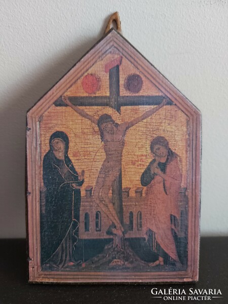 Icon on laminated wood (print) 139