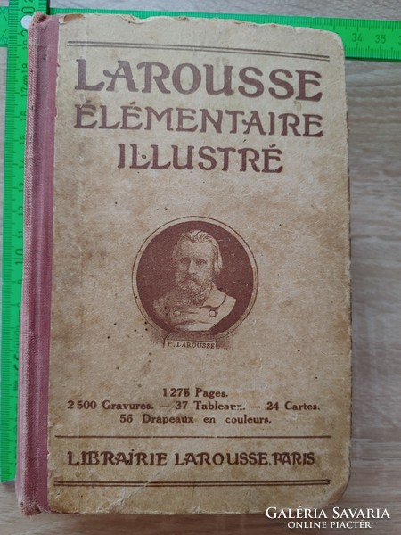 LAURESSE ÉLÉMENTAIRE ILLUSTRÉ   francia nyelvű  1926 évi kiadású kisokos künyv