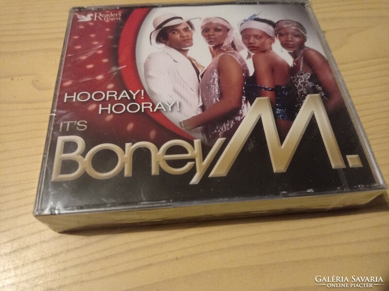 Boney M 3 db CD Bontatlan!!!