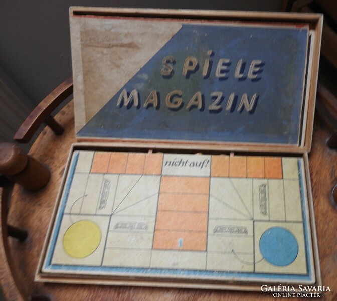 Spiele Magazin – antik  társasjáték készlet 3