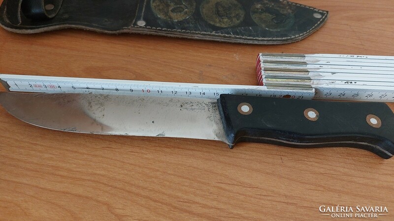 (K) old solid dagger with vinyl handle