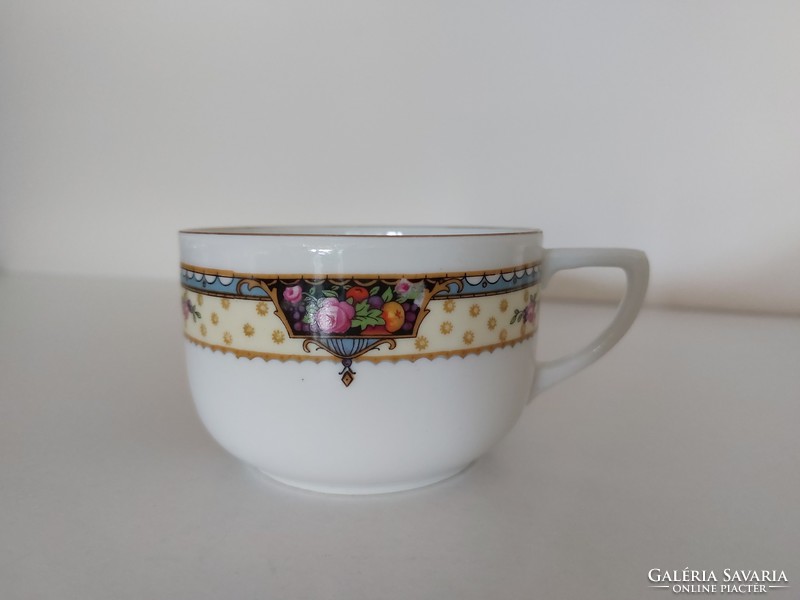 Old phoenix porcelain cup rose fruit vintage mug