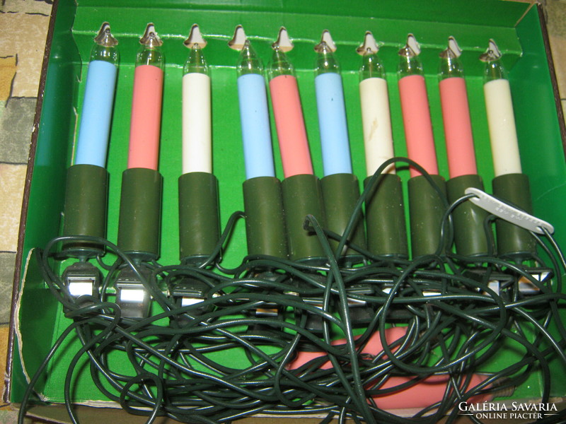 Retro incandescent light string Christmas string lights