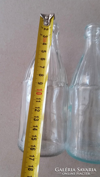 Retro üdítős üveg régi bambis szörpös palack 2 db