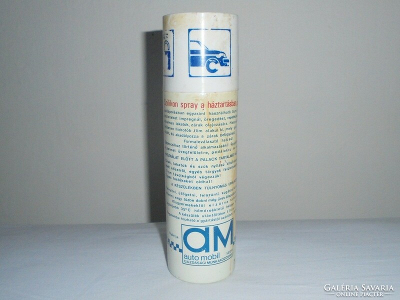 Retro silicone spray bottle - auto mobile chemical economic working community manufacturer - from the 1980s