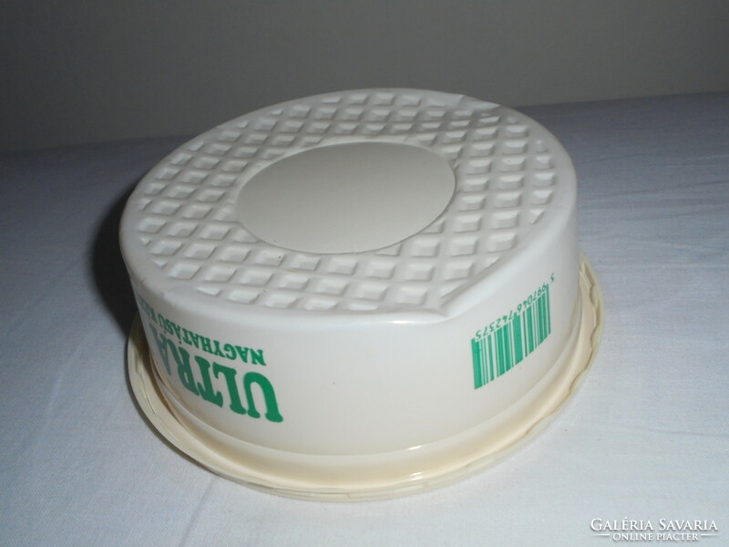 Retro ultra derm high impact hand cleansing cream plastic box - united chemical works - 1980s