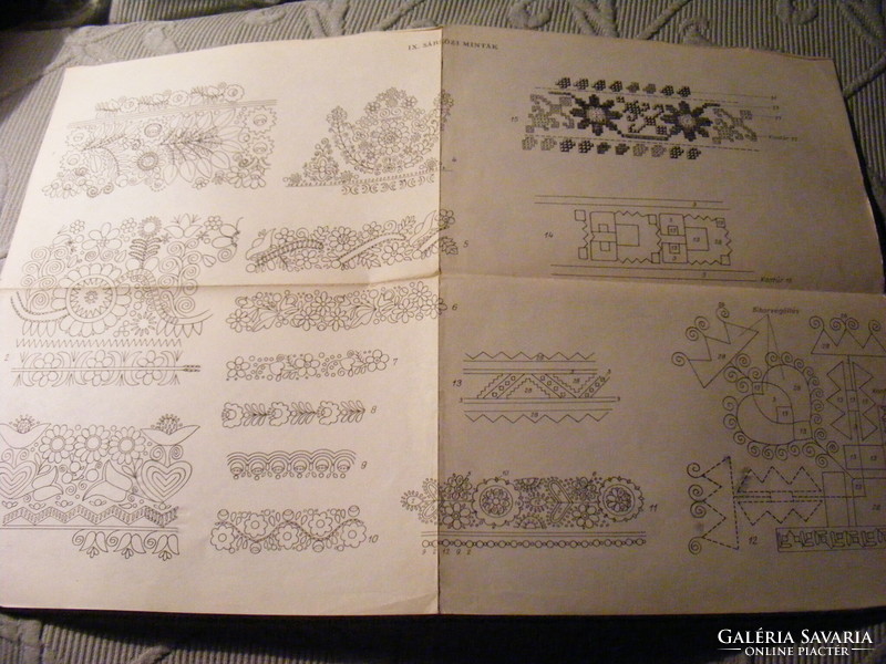 Polish Gyorgyi - folk embroidery 1957