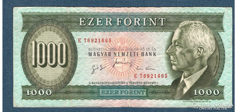 1000 Forint 1996 E jelű