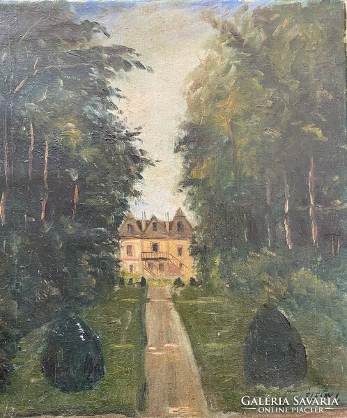 István Élesdy oil, canvas
