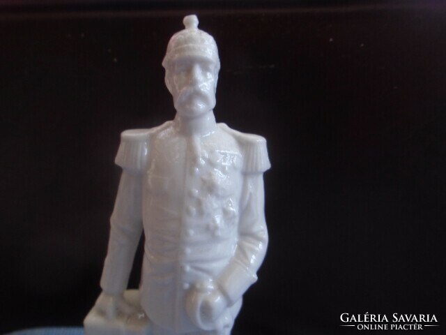 II. King Oskar of Sweden in perfect display case condition 12.5 cm approx 1880-1900 years