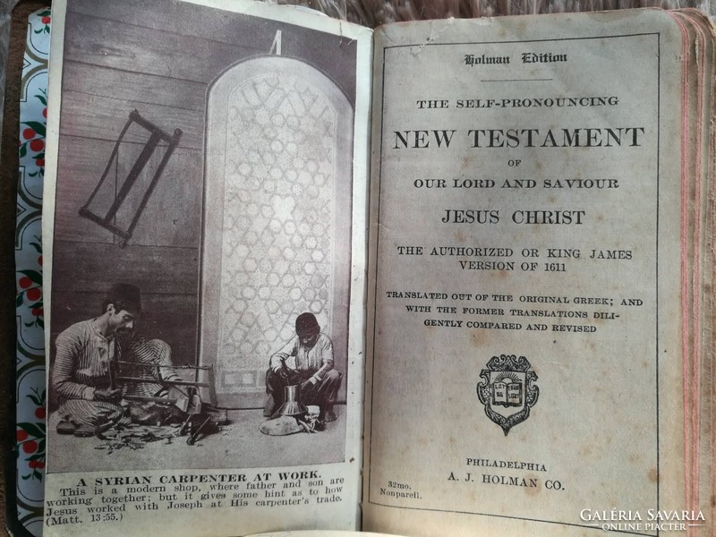 New Testament Illustrated  Holman Edition 1900