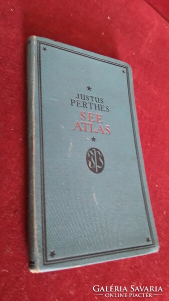 Shipping!!! Justus perthes :see atlas 1925 gotha shipping map pocket atlas collectors!!!