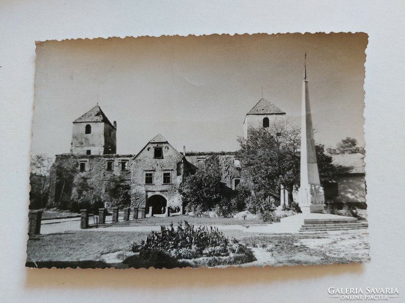 Old postcard photo postcard castle palace