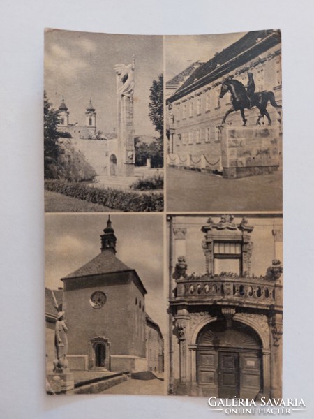 Old postcard photo postcard 1959 Székesfehérvár