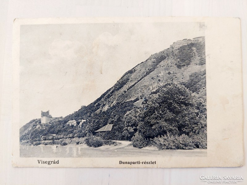 Visegád, old postcard, 1912-3