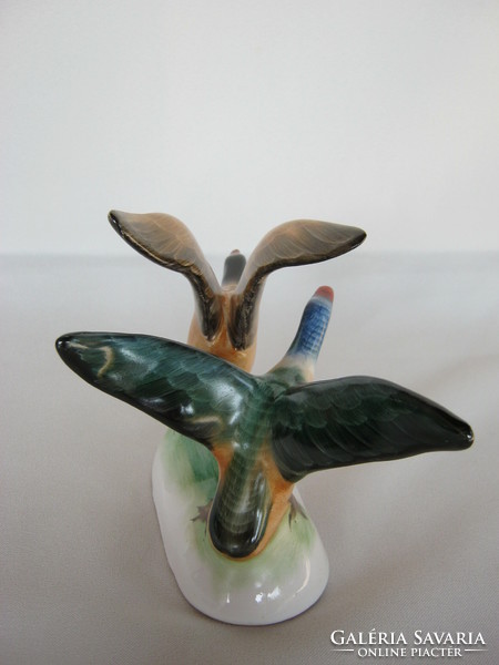 Bodrogkeresztúr ceramic wild goose pair