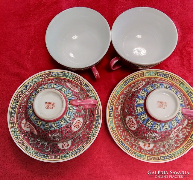 Jingdezhen Chinese porcelain tea cups and saucers for sale
