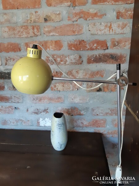 Asztalra szerelhető lámpa, space age, middle century