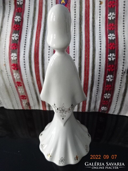Aquincum porcelán figura, Hófehérke, magassága 24 cm. Vanneki!