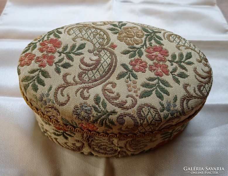 Antique textile gift box,