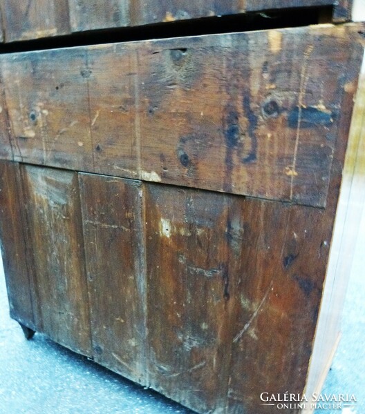 Antique Biedermeier chest of drawers / secretary.