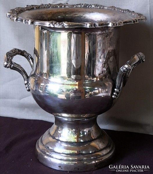 Dt/122 - thick silver-plated champagne cooler bucket