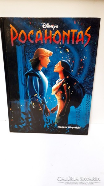 Walt Disney  Pocahontas című könyv Magyar könyvklub 1996